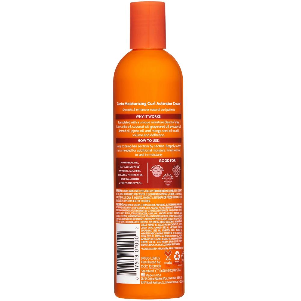 Lookfantastic Cantu Sheabutter Für Naturhaar Feuchtigkeitsspendende Lockenaktivator-Creme 355 Ml