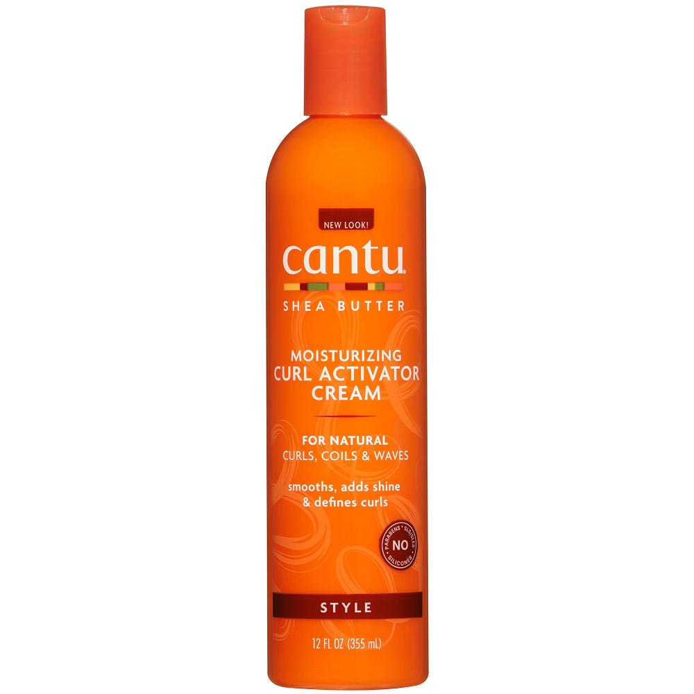 lookfantastic Cantu Sheabutter für Naturhaar Feuchtigkeitsspendende Lockenaktivator-Creme 355 ml