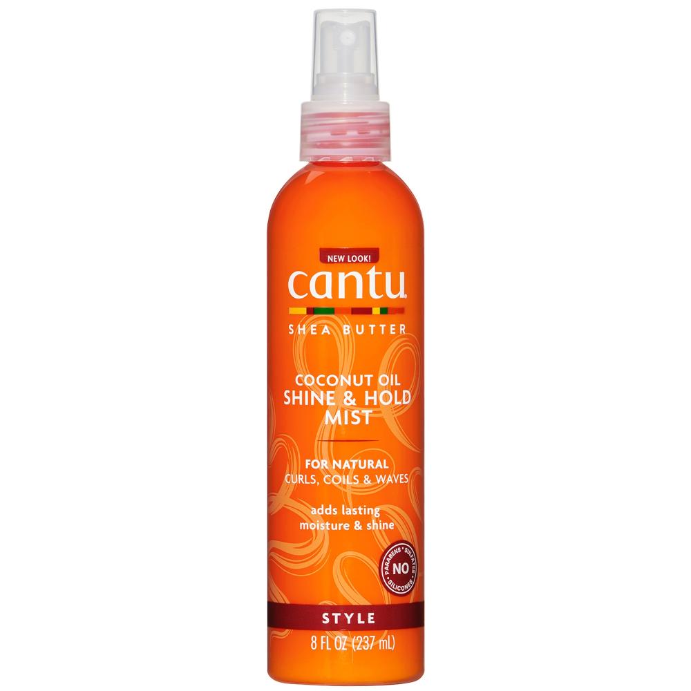 lookfantastic Cantu Sheabutter für Naturhaar Kokosöl Glanz- und Halt-Spray 237 ml