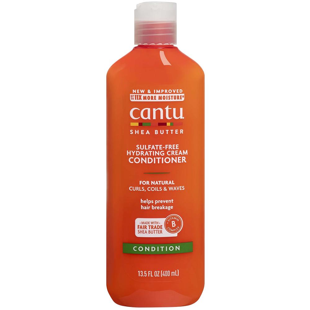 lookfantastic Cantu Sheabutter für Naturhaar Sulfatfreie Feuchtigkeitsspendende Creme-Spülung 400 ml
