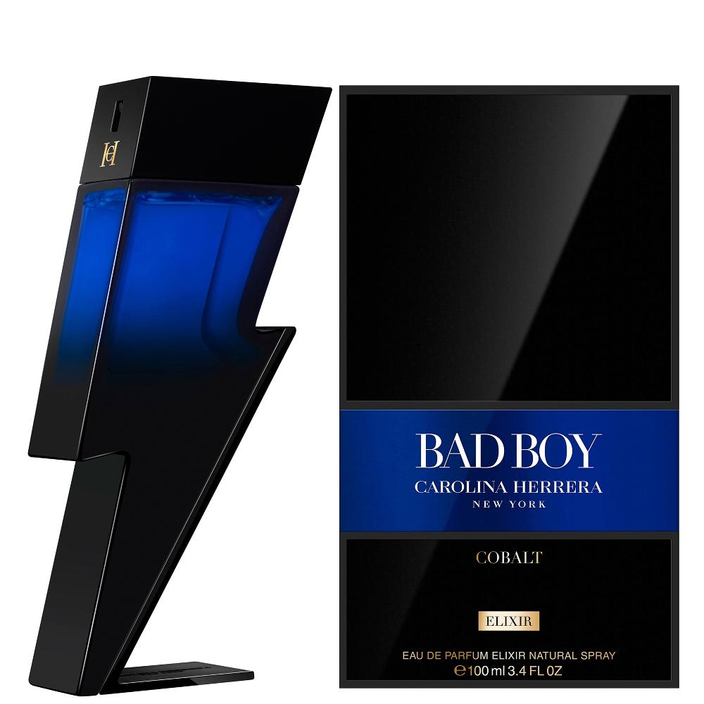 Lookfantastic Carolina Herrera Bad Boy Cobalt Elixir Eau De Parfum Elixir 100ml