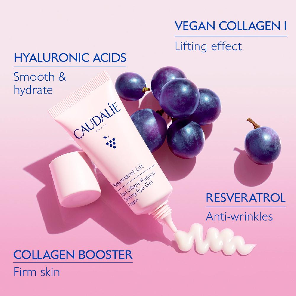 Lookfantastic Caudalie Resveratrol-Lift Straffende Augengel-Creme 15 ml