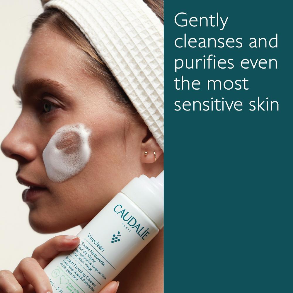 Lookfantastic Caudalie Vinoclean Instant Foaming Cleanser 150ml