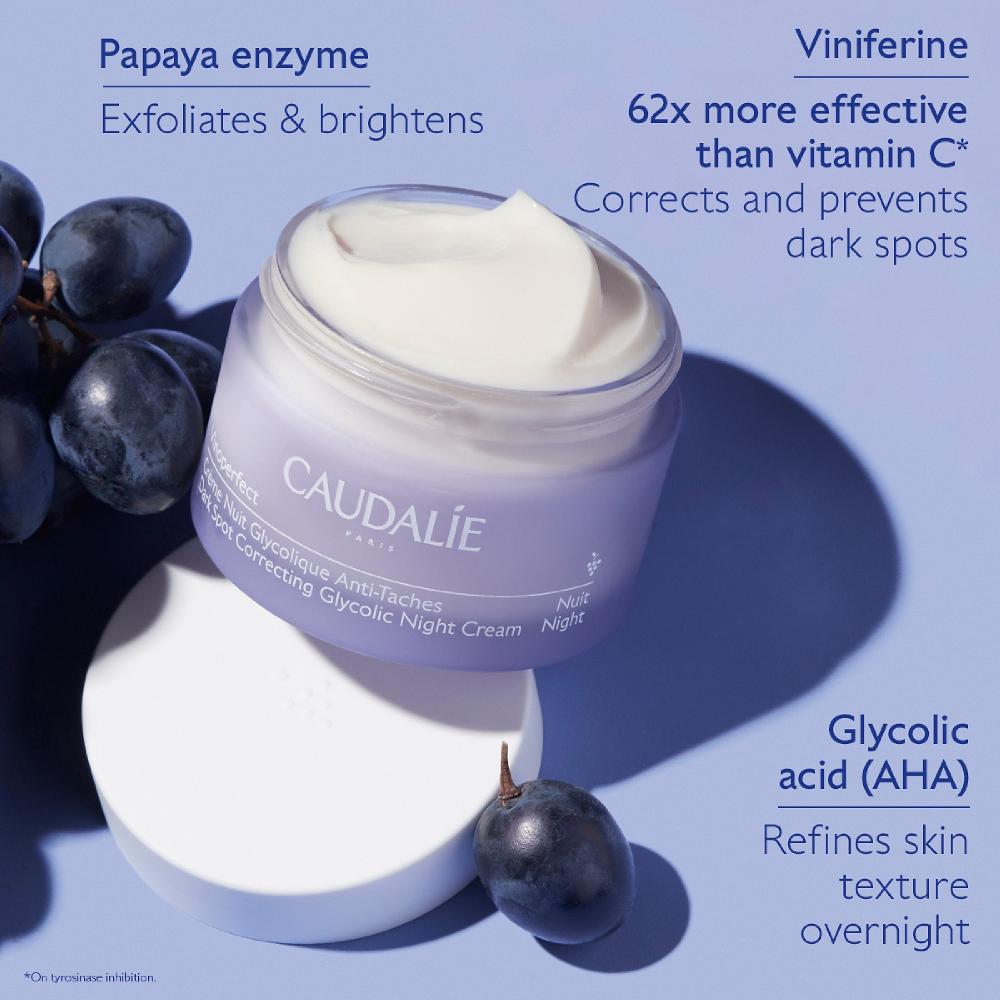 Lookfantastic Caudalie Vinoperfect Dark Spot Correcting Glycolic Night Cream 50ml