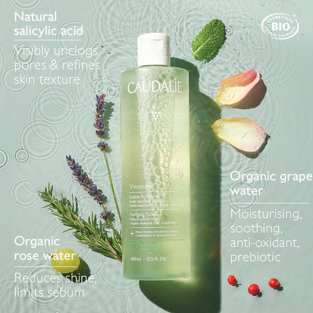 Lookfantastic Caudalie Vinopure Supersize Purifying Toner 400ml
