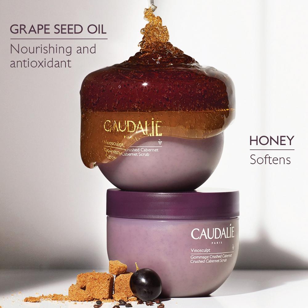 Lookfantastic Caudalie Vinosculpt Zerkleinerter Cabernet-Peeling 250 g