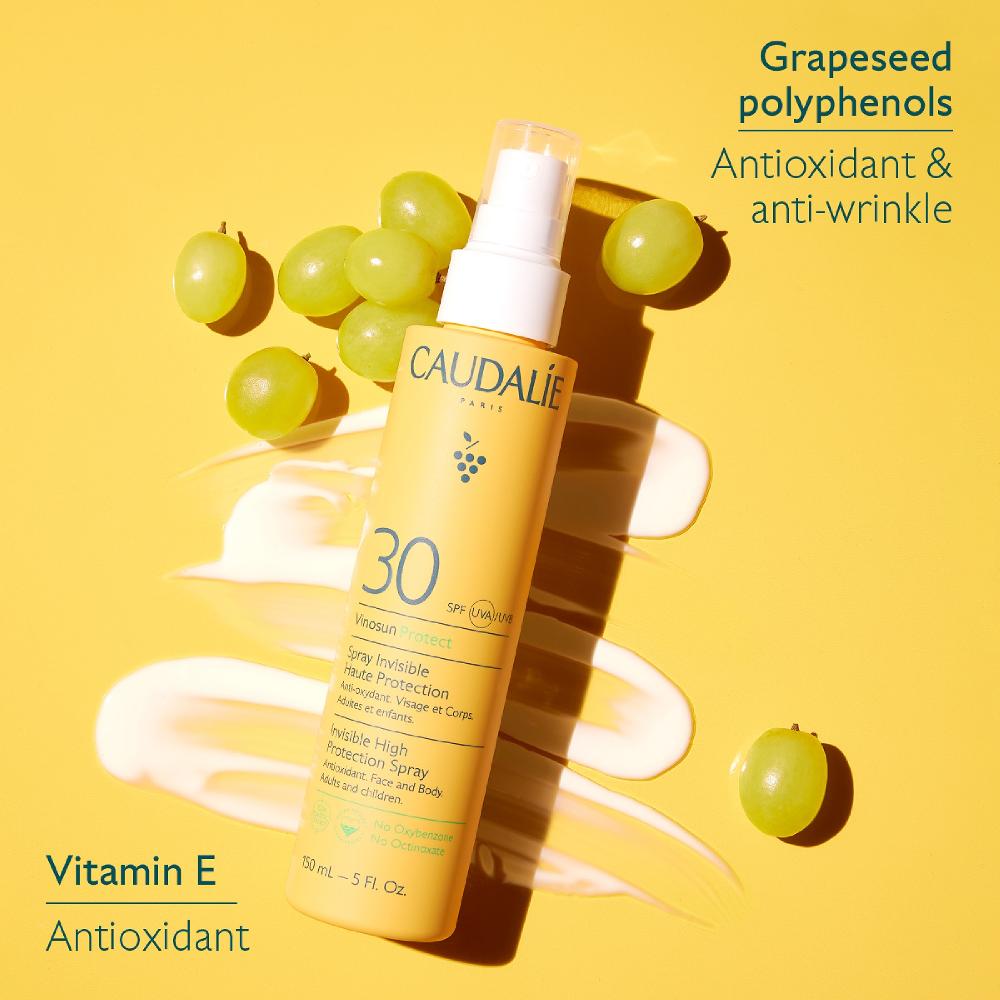 Lookfantastic Caudalie Vinosun Spray Mit Hohem Schutz LSF 30 150 ml