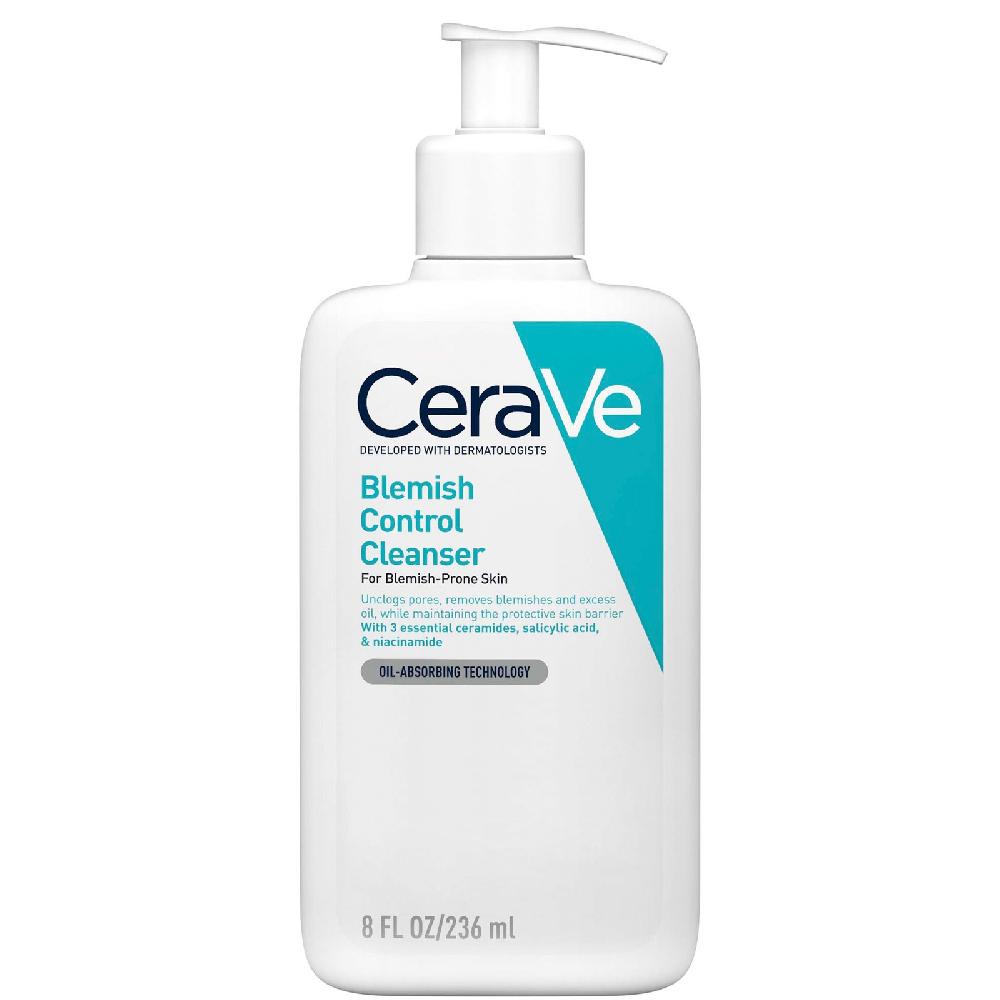 Lookfantastic CeraVe 3-Step Blemish Control And Moisturising Evening Routine For Oily To Blemish-Prone Skin With Salicylic Acid