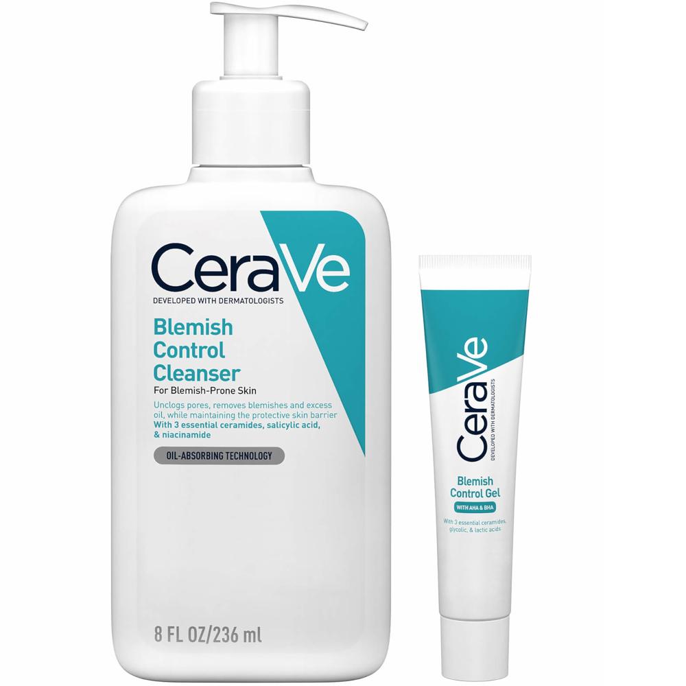 lookfantastic CeraVe Blemish Control Daily Duo For Blemish-Prone Skin