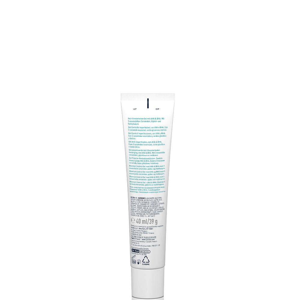 Lookfantastic CeraVe Blemish Control Gel Moisturiser With 2% Salicylic Acid & Niacinamide For Blemish-Prone Skin 40ml