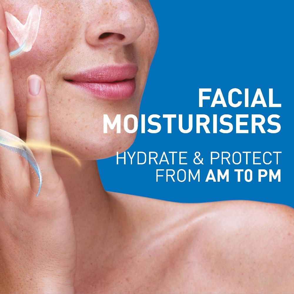 Lookfantastic CeraVe Day & Night Facial Moisturising Duo For Dry Skin With SPF 50 And Niacinamide