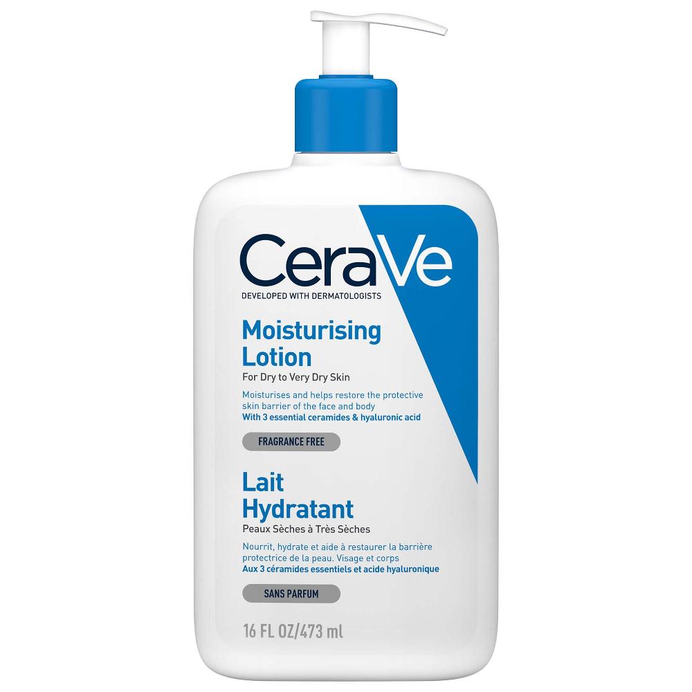 lookfantastic CeraVe Feuchtigkeitsspendende Lotion für Trockene bis Sehr Trockene Haut 473 ml