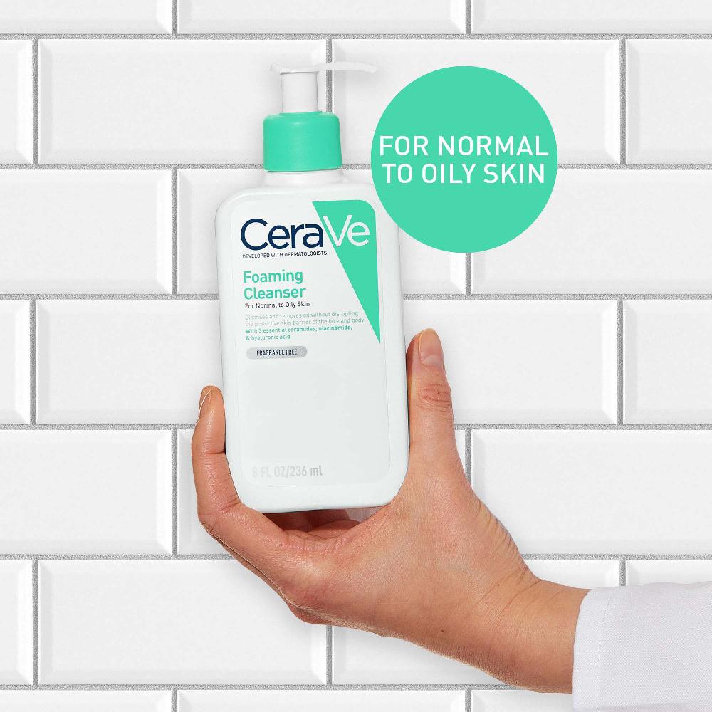 Lookfantastic CeraVe Foaming Facial Cleanser 236 Ml