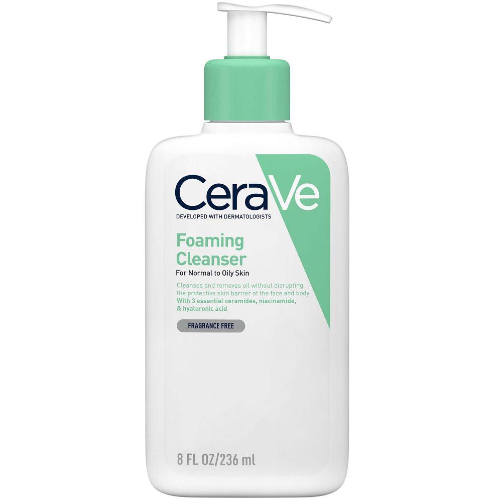 lookfantastic CeraVe Foaming Facial Cleanser 236 ml