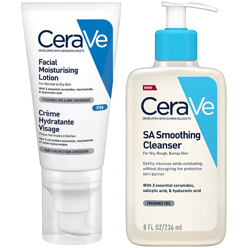 lookfantastic CeraVe Hautglättendes Paket für die Nacht