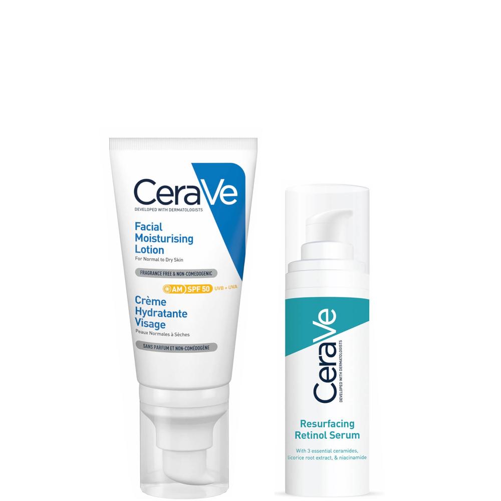 lookfantastic CeraVe Smooth and Protect Duo for Blemish-Prone Skin
