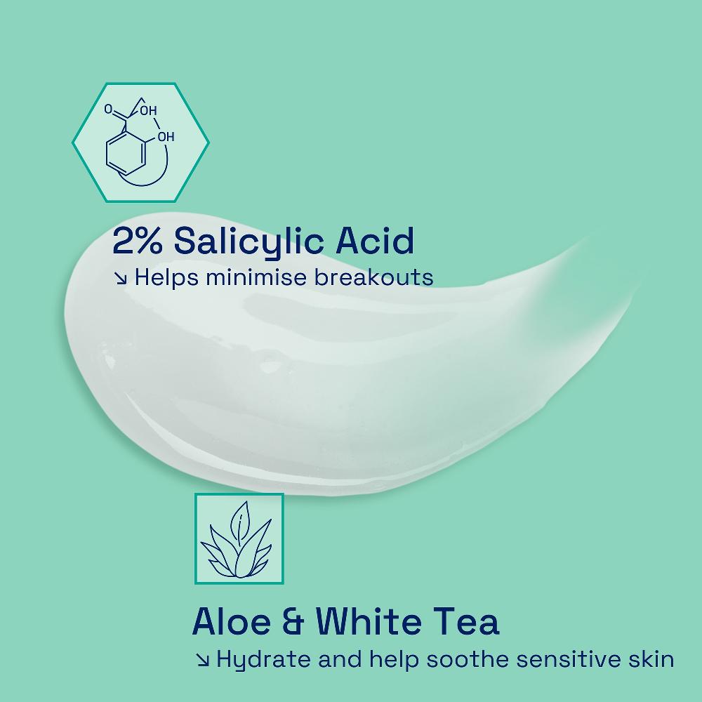 Lookfantastic Cetaphil Gentle Clear Klärende Gesichtswaschlotion Gegen Unreinheiten Für Empfindliche Haut 124 ml