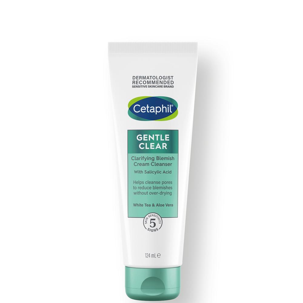 lookfantastic Cetaphil Gentle Clear Klärende Gesichtswaschlotion Gegen Unreinheiten für Empfindliche Haut 124 ml