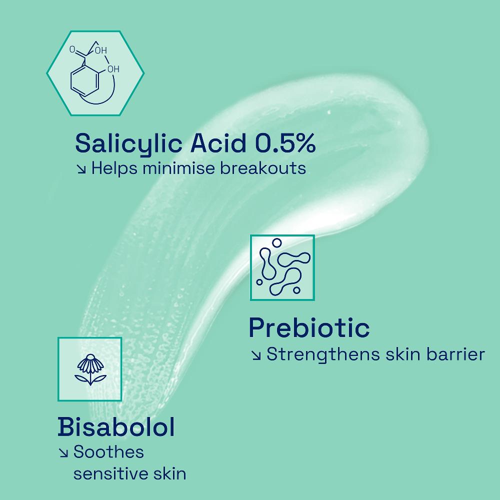 Lookfantastic Cetaphil Gentle Clear Mattierende Gesichtscreme Gegen Unreinheiten Mit Salicylsäure Für Empfindliche Haut 89 Ml