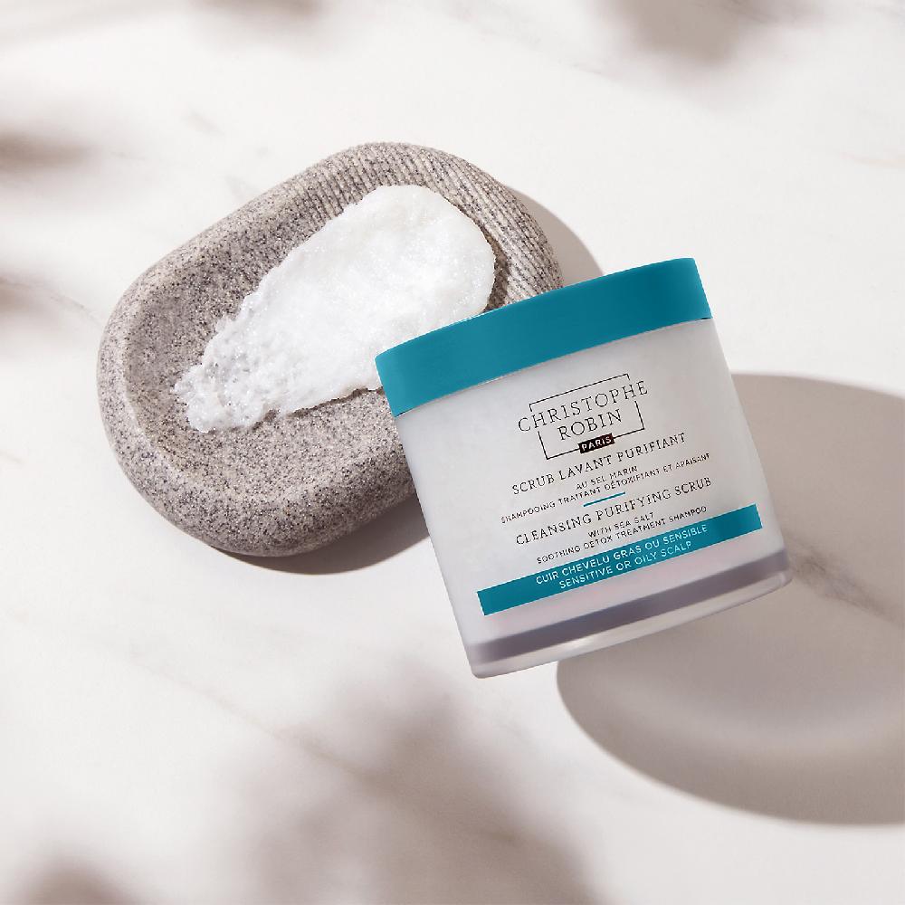Lookfantastic Christophe Robin Cleansing Purifying Scrub With Sea Salt 250ml