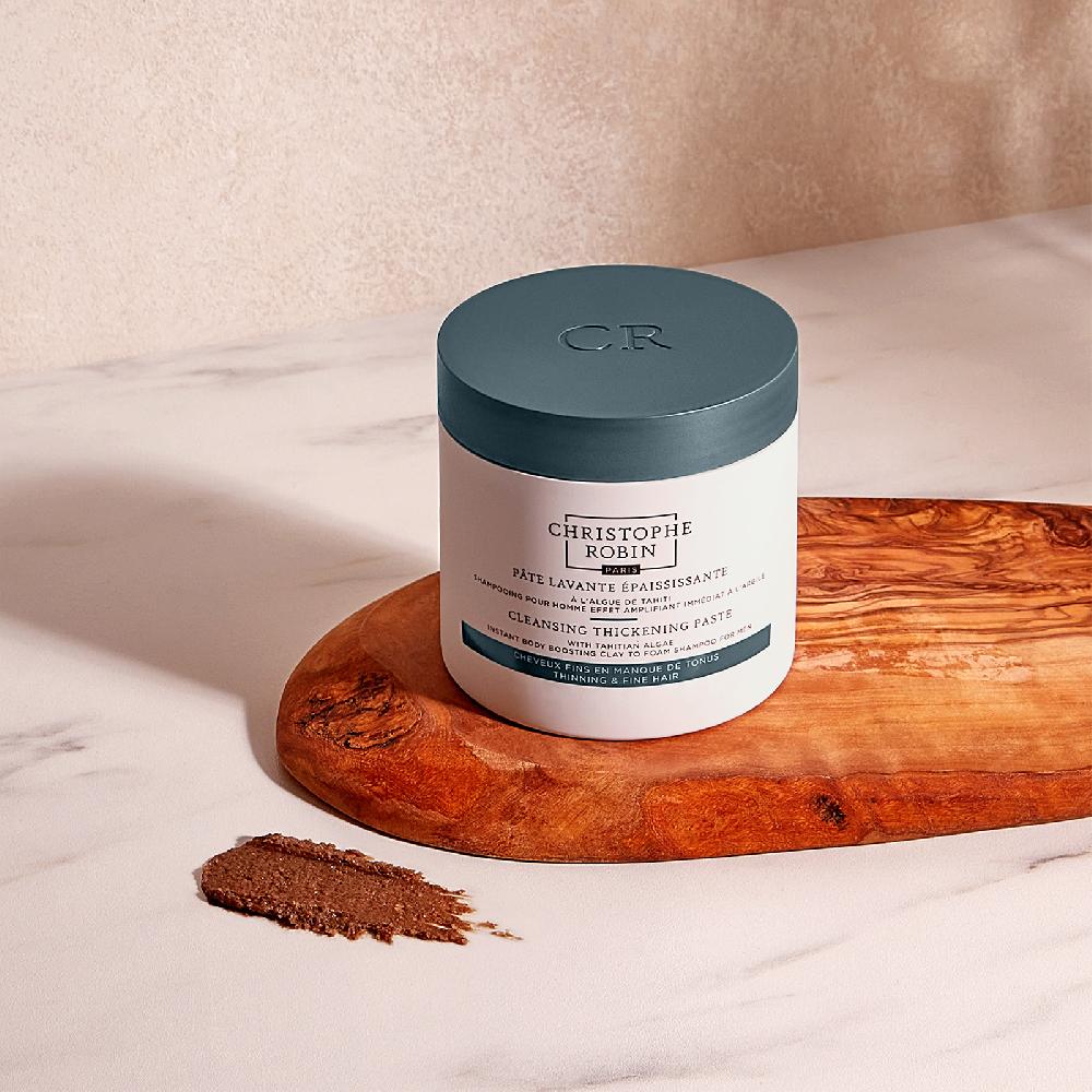 Lookfantastic Christophe Robin Cleansing Thickening Paste With Pure Rassoul Clay And Tahitian Algae 250 ml