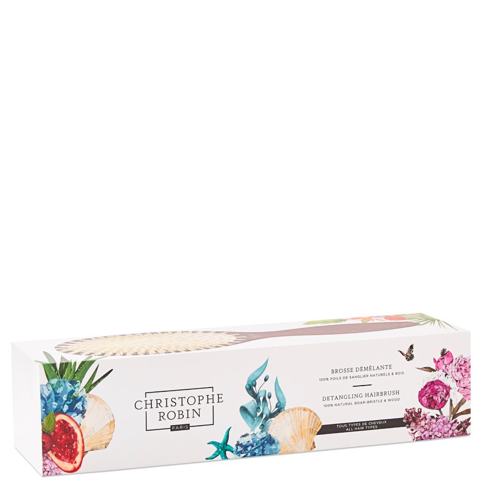Lookfantastic Christophe Robin Detangling Hairbrush With Natural Boar-Bristle And Wood