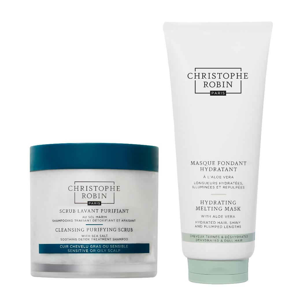 lookfantastic Christophe Robin Detox and Hydrate Duo