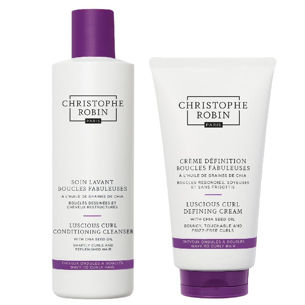 lookfantastic Christophe Robin Luscious Curl Regimen for Wavy to Curly Hair