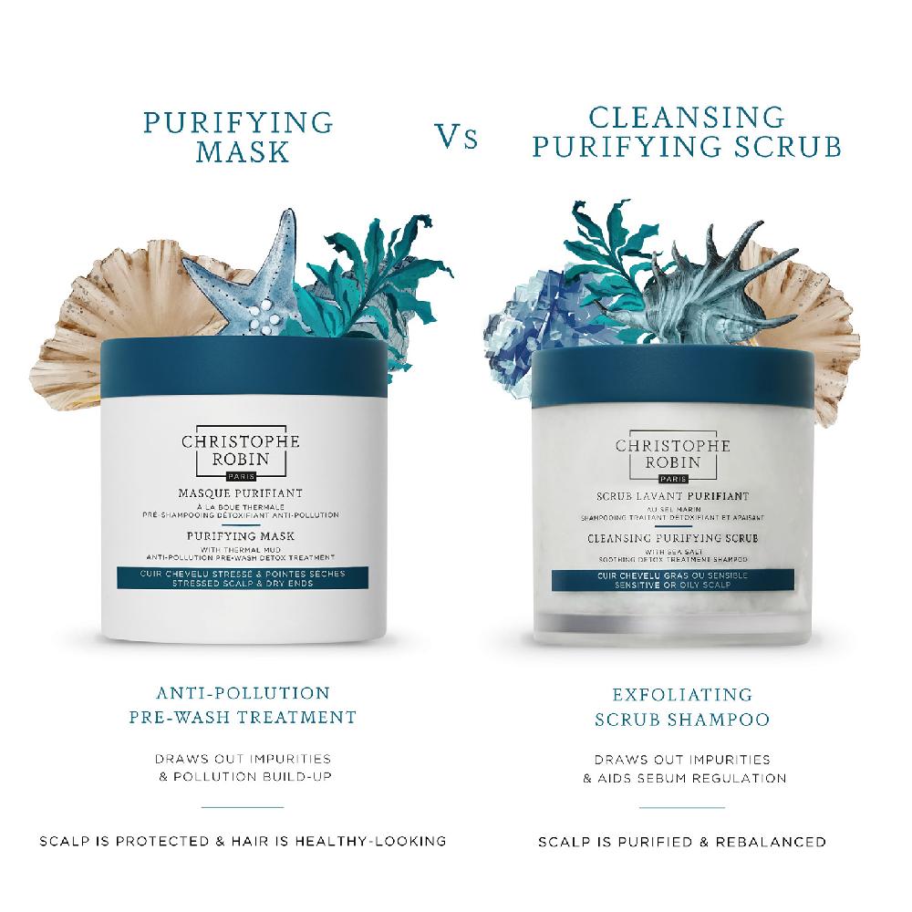 Lookfantastic Christophe Robin Purifying Mask With Thermal Mud 250ml