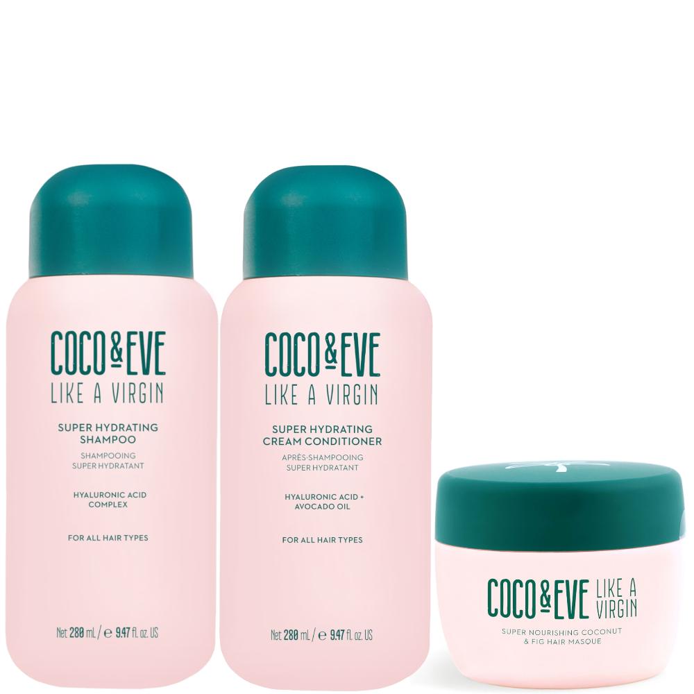 lookfantastic Coco & Eve Like a Virgin Hydrating Routine Bundle