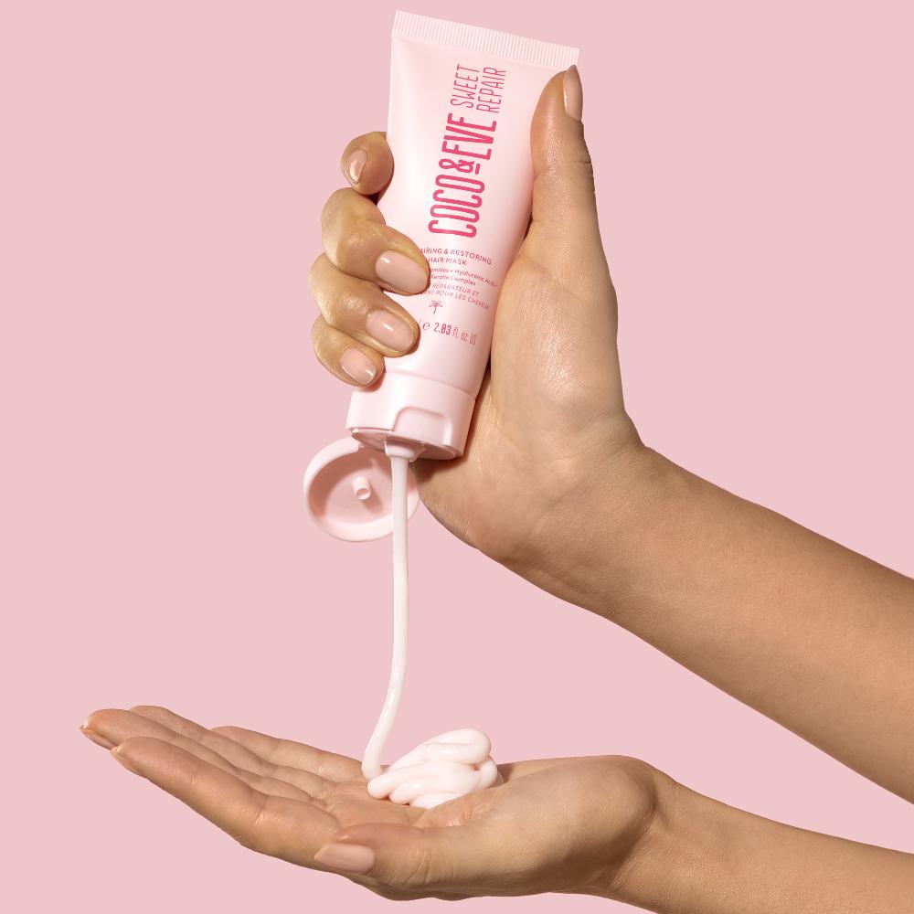 Lookfantastic Coco & Eve Reisegröße Süße Reparatur-Haarmaske 60 ml