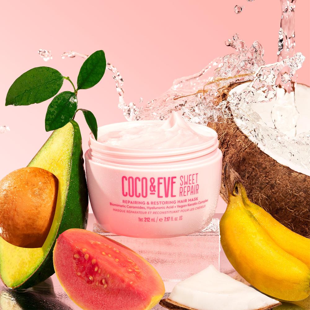 Lookfantastic Coco & Eve Sweet Repair Reparierende Und Wiederherstellende Haarmaske 212 Ml