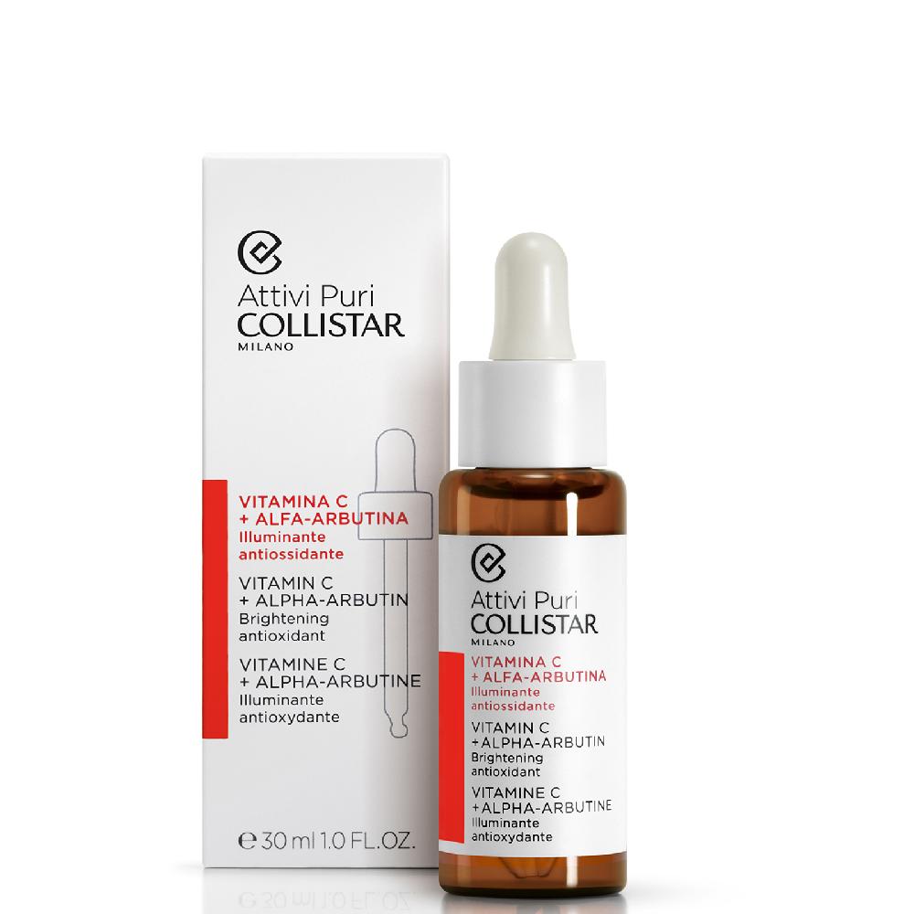 lookfantastic Collistar Attivi Puri Vitamin C and Alpha-Arbutin Brightening Anti-Oxidant 30ml