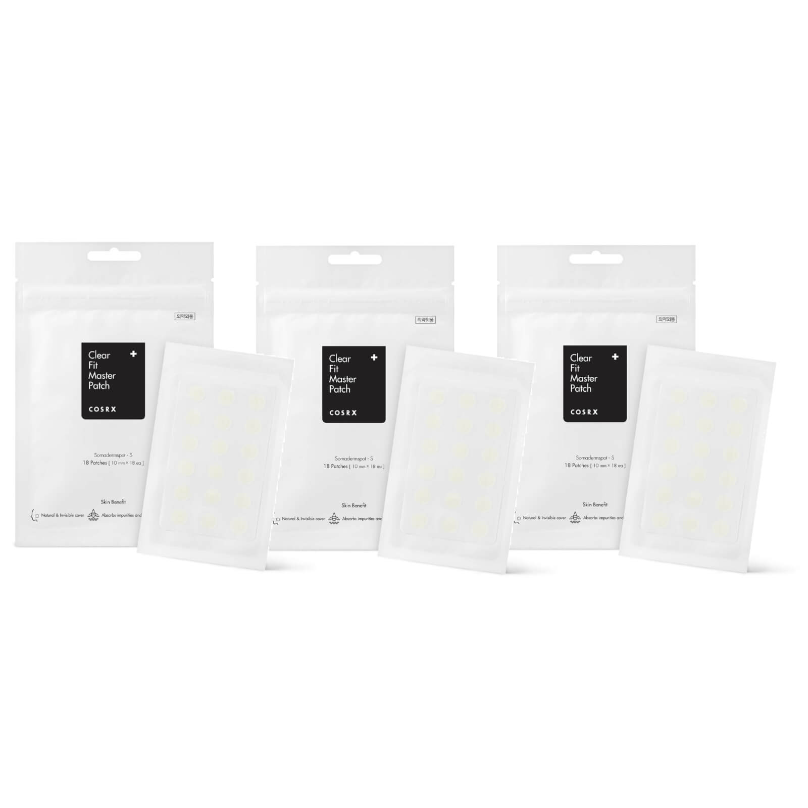 lookfantastic COSRX Clear Fit Master Patch Trio (54 Patches)