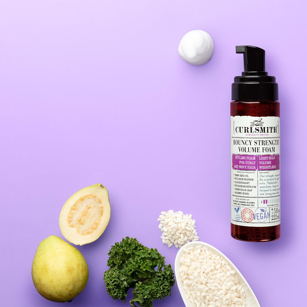 Lookfantastic Curlsmith Bouncy Strength Volume Foam 222ml