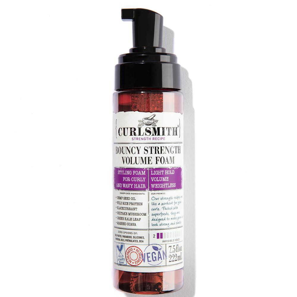 lookfantastic Curlsmith Bouncy Strength Volume Foam 222ml
