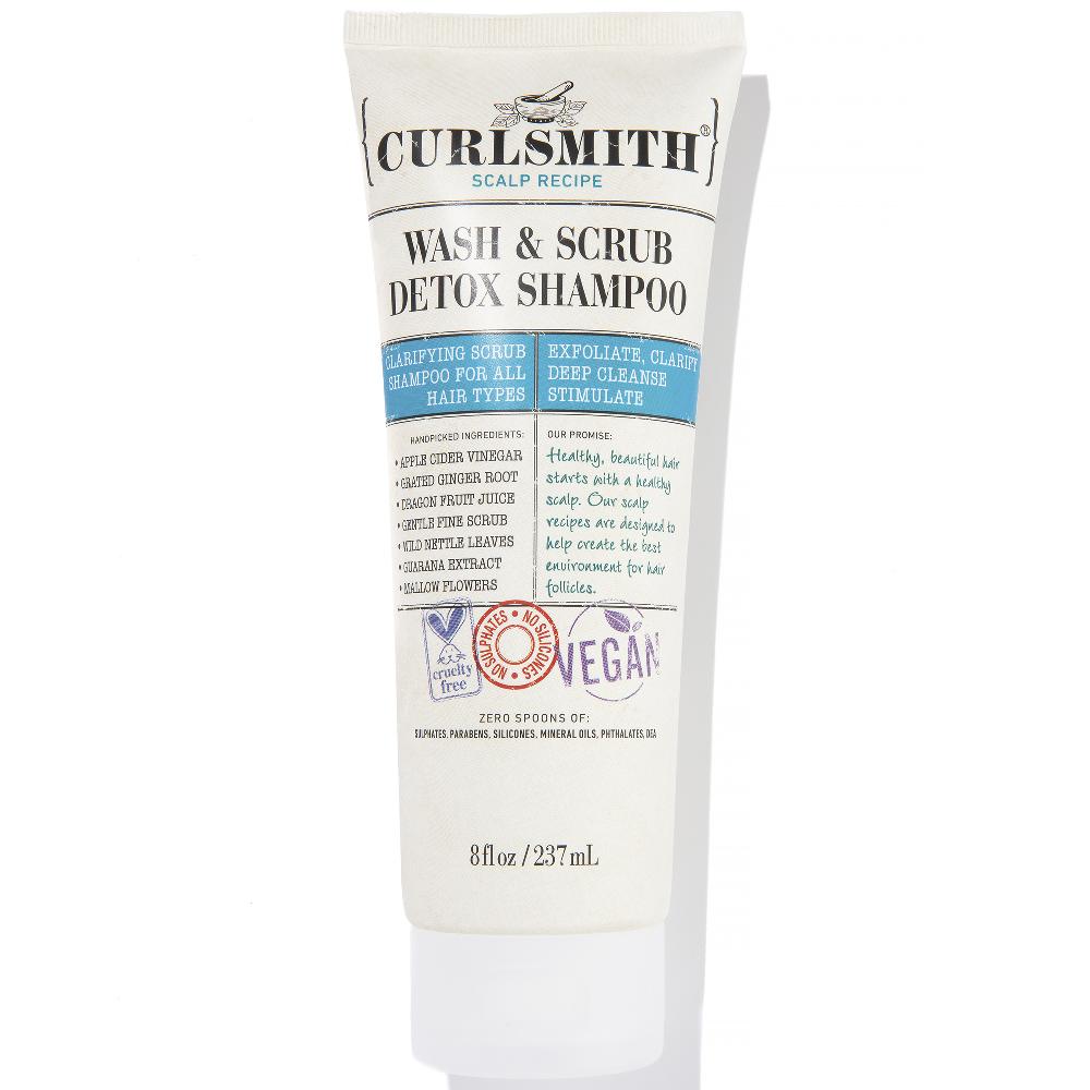 lookfantastic Curlsmith Wash & Scrub Detox Shampoo 237 ml