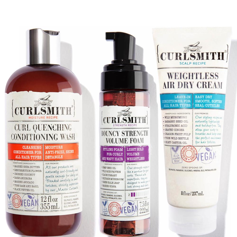 lookfantastic Curlsmith Weightless Moisture and Volume Bunle