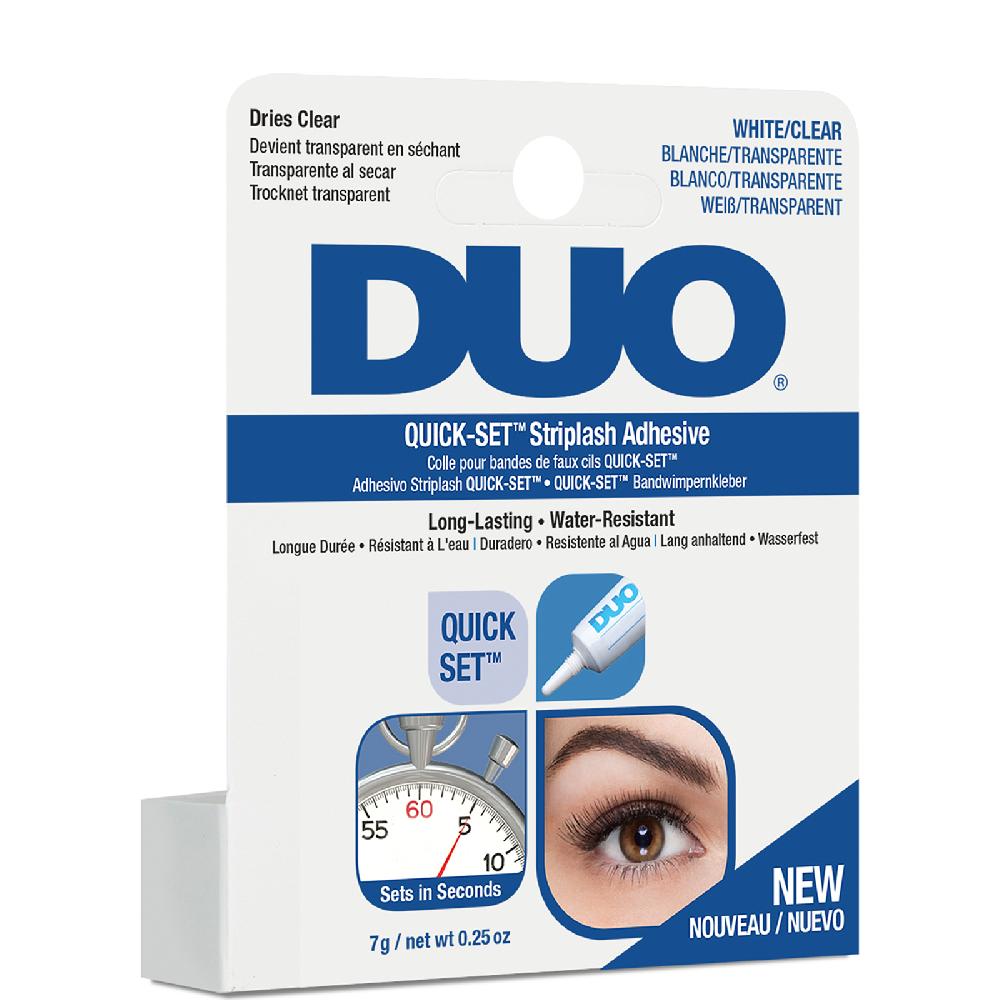 Lookfantastic DUO Wimpernstreifenkleber 7 g – Weiß/Durchsichtig
