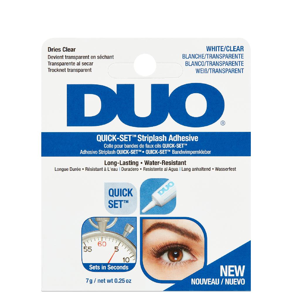 lookfantastic DUO Wimpernstreifenkleber 7 g – Weiß/Durchsichtig