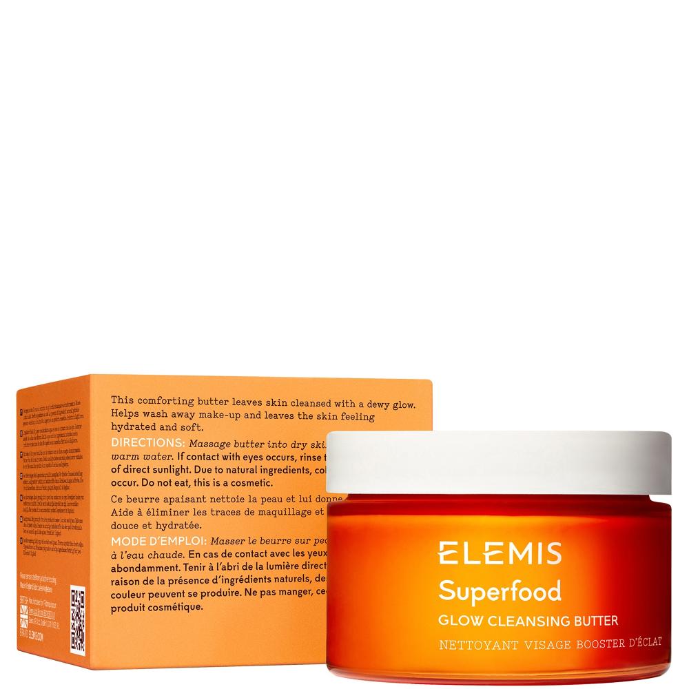 Lookfantastic Elemis Superfood Alpha-Hydroxy-Säuren Glanz-Reinigungsbutter 90 g