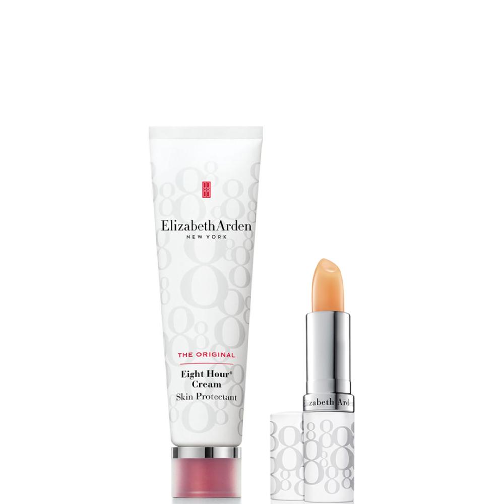 lookfantastic Elizabeth Arden Eight Hour Cream Skin Protectant & Lip Stick SPF 15 Set
