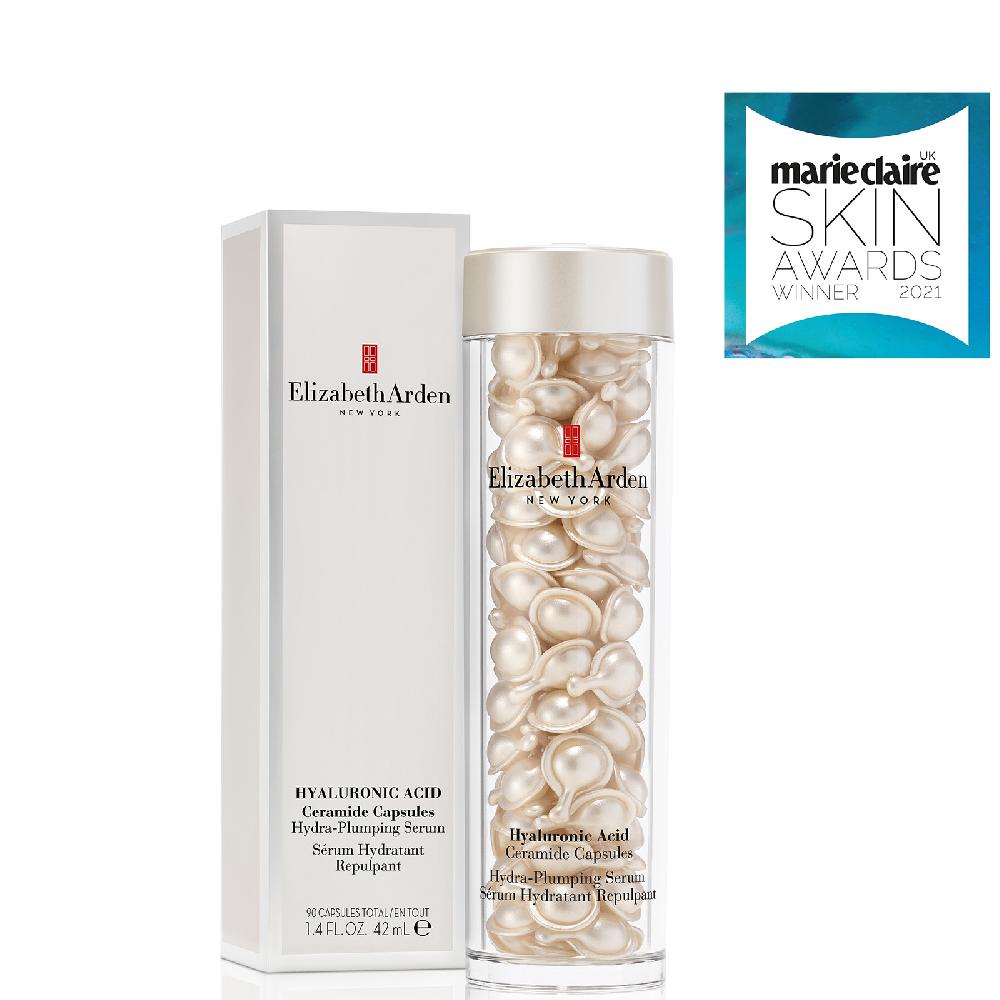 Lookfantastic Elizabeth Arden Hyaluronsäure-Ceramide-Kapseln Hydra-Aufpolsterndes Serum (90 Kapseln)