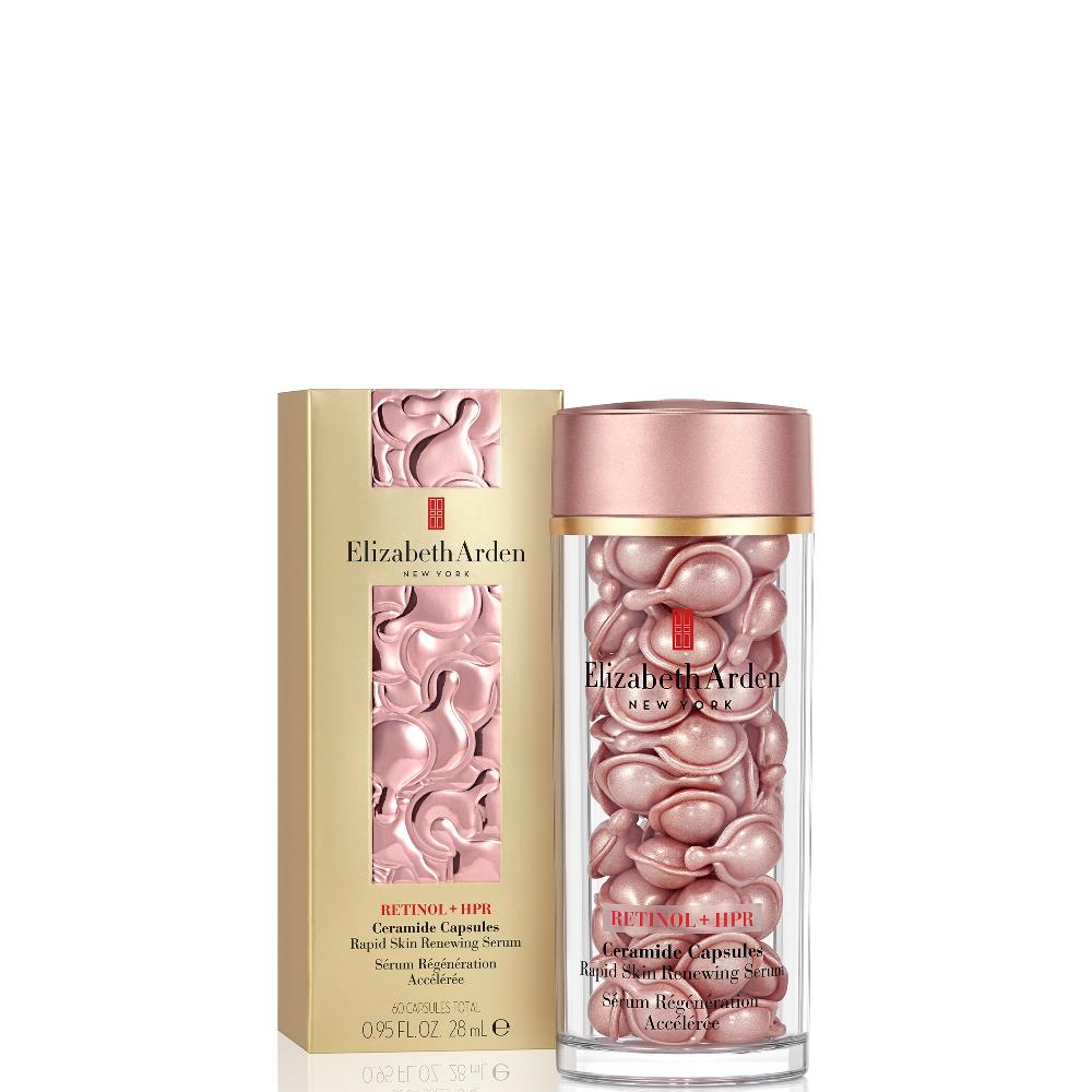 Lookfantastic Elizabeth Arden Retinol + HPR Ceramide Capsules Rapid Skin Renewing Serum 60 Capsules