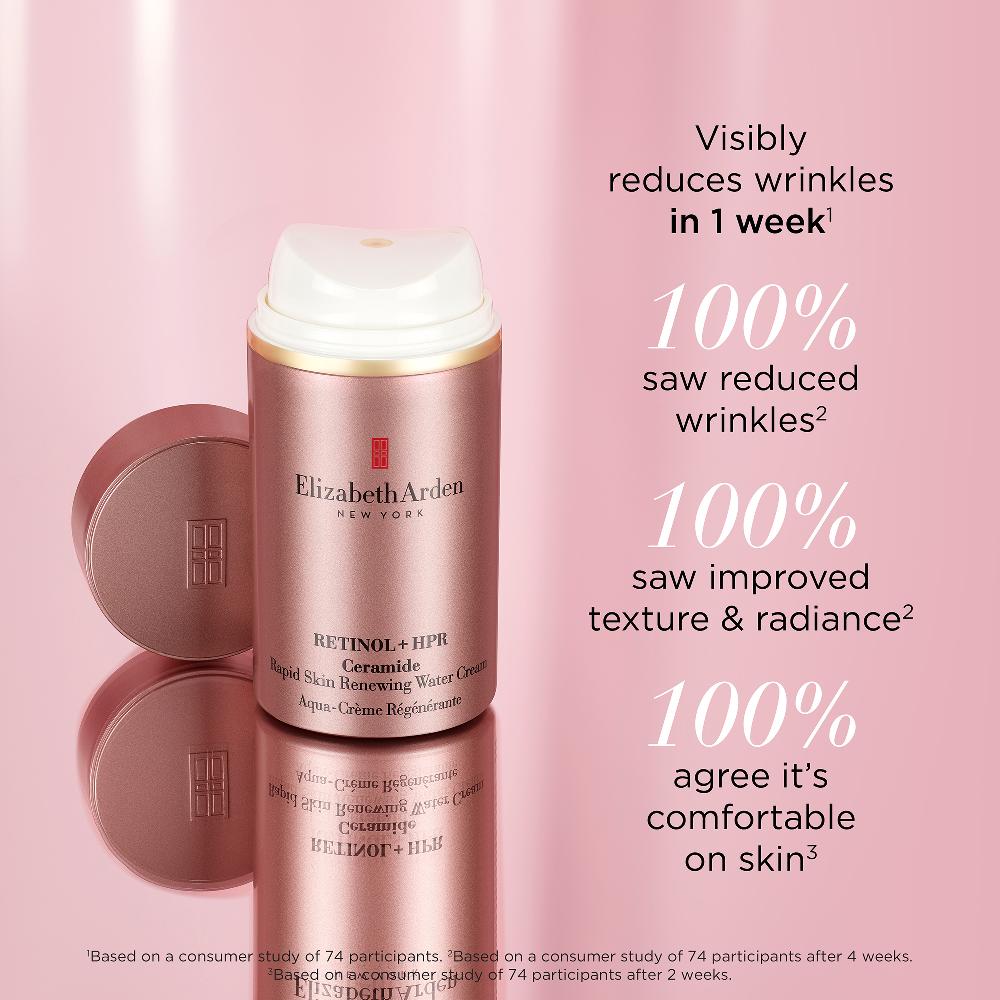 Lookfantastic Elizabeth Arden Retinol Und HPR Ceramide Schnell Hauterneuernde Wassercreme 50 ml