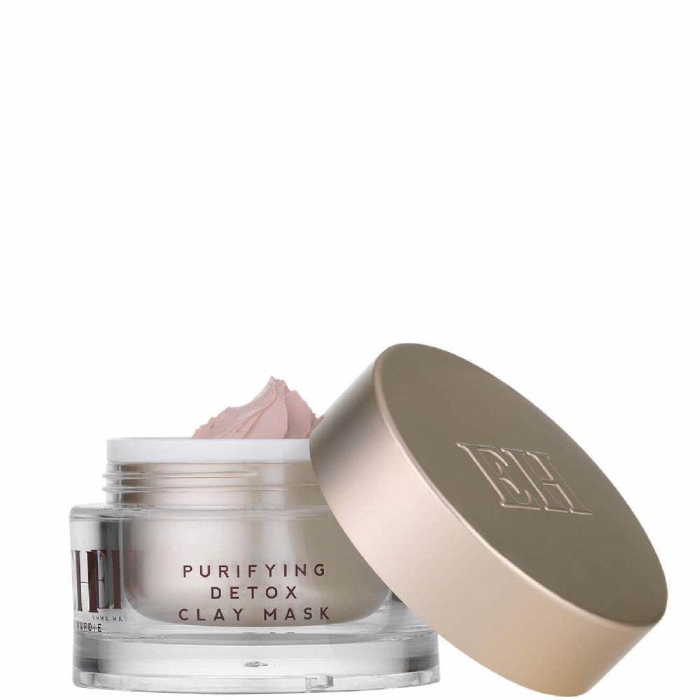 lookfantastic Emma Hardie Purifying Detox Pink Clay Mask with Dual-Action Cleansing Cloth