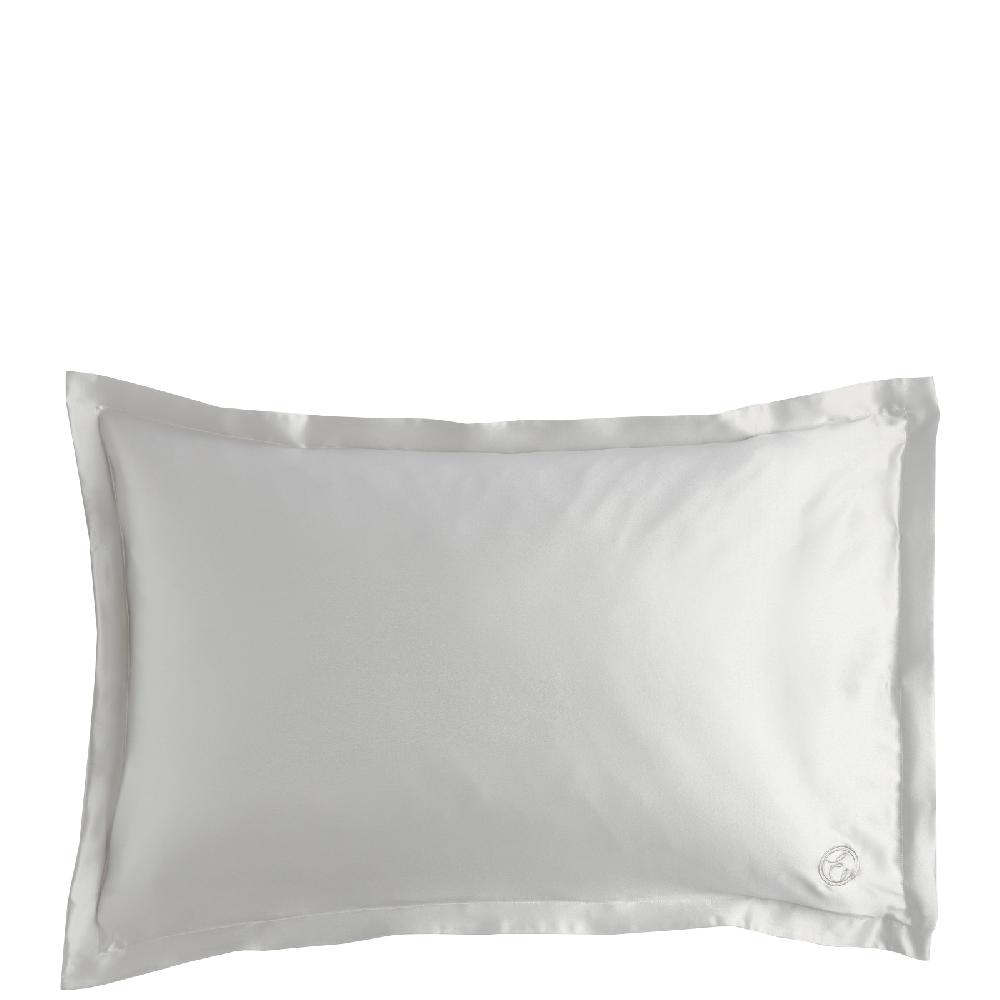lookfantastic ESPA Home Oxford Edge Silk Pillowcase - Moonlight Grey