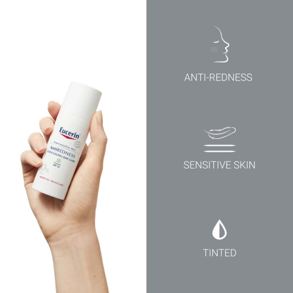 Lookfantastic Eucerin AntiRedness Deckende Tagescreme LSF 25 Getönt 50 ml