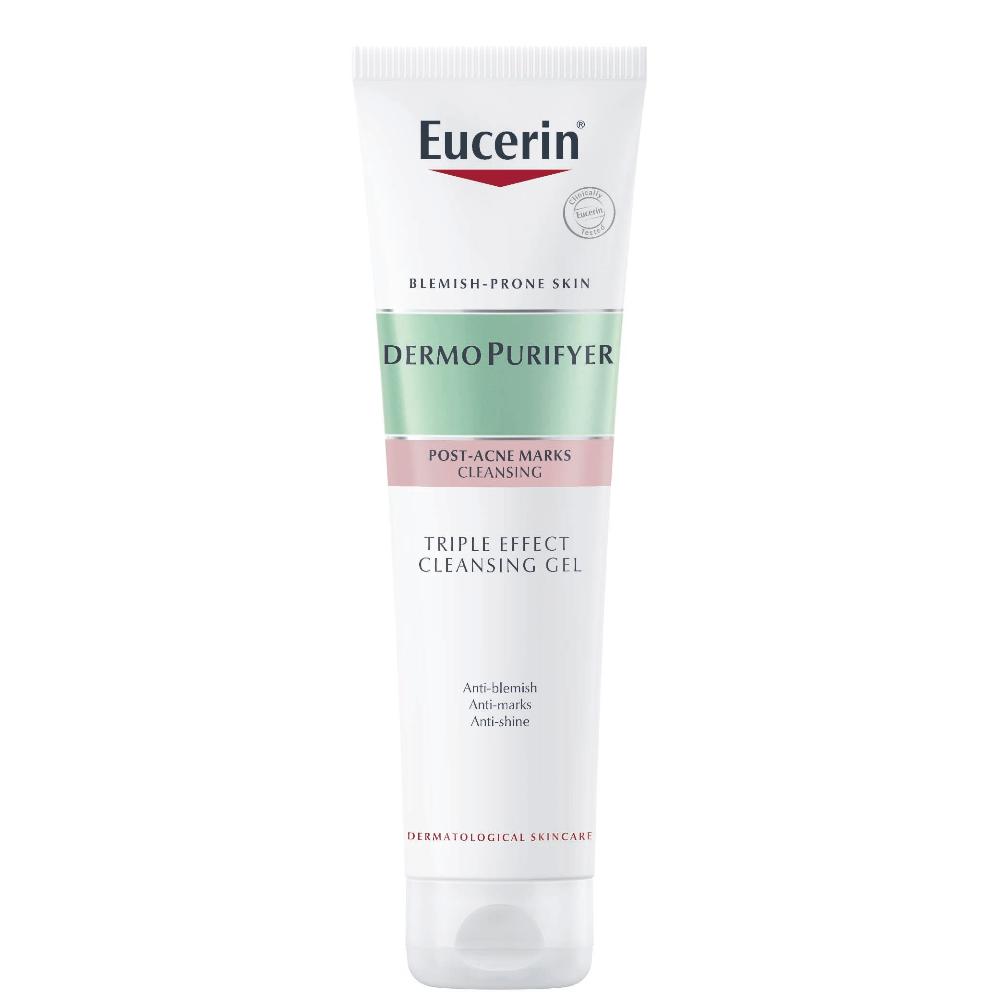 lookfantastic Eucerin DermoPurifyer Dreifachwirkung Reinigungsgel Gegen Unreinheiten 150 ml