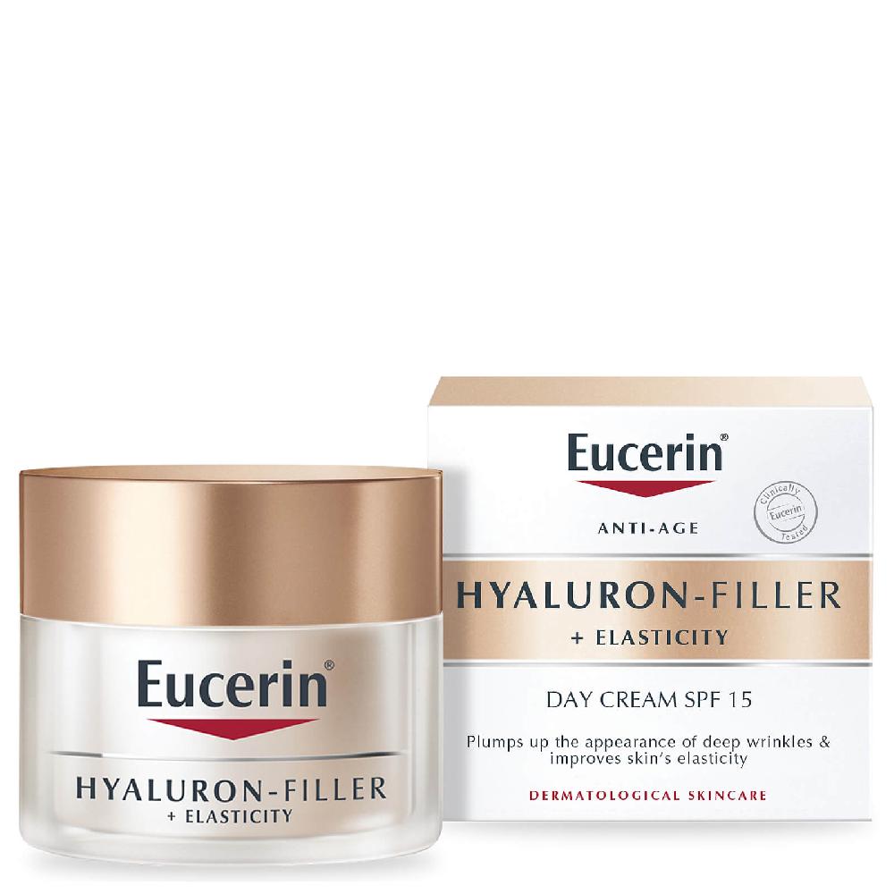 lookfantastic Eucerin Hyaluron-Filler + Elasticity Day Cream SPF 15 50ml